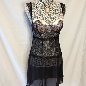 Delicates Black & Pink Nighty!